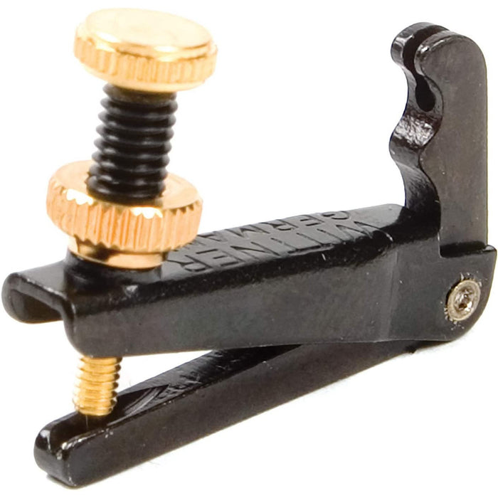 Wittner Stable-style Black with Gold-plated Screw Fine Tuner for 3/4-4/4 Violin