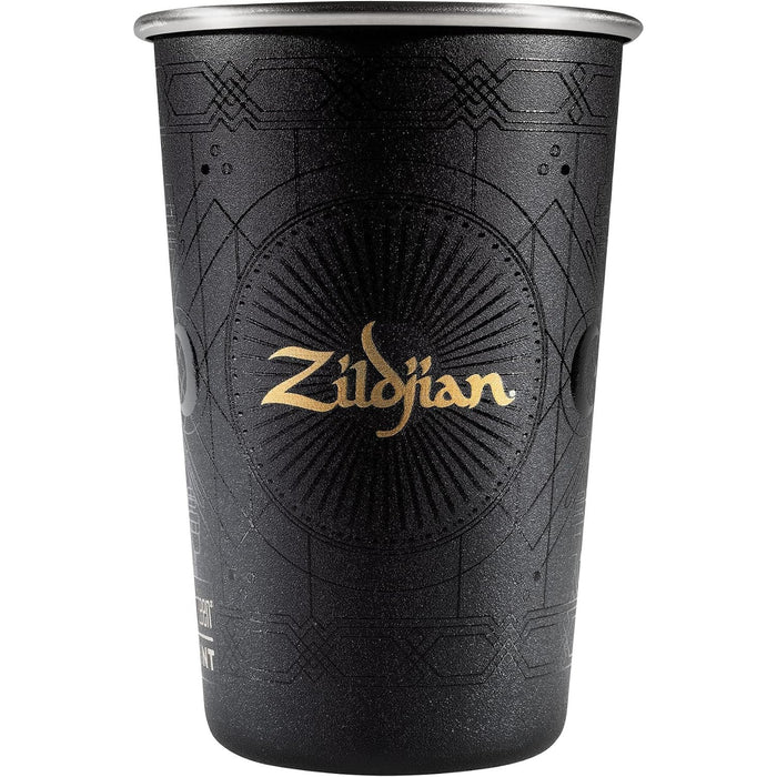 Zildjian Black Pint Glass - Stainless Steel (ZDW00316)