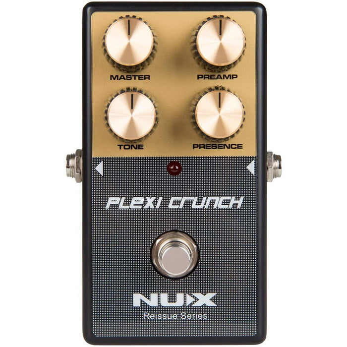 NUX Plexi Crunch Guitar Distortion Effect Pedal High Gain Distortion Tone, Classic British High Gain Tone