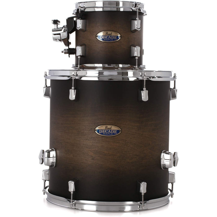 Pearl Decade Maple 2-Piece Add-On Pack - Satin Blackburst (DMP814P/C262)