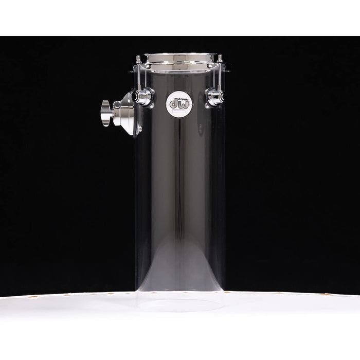 DW Design Rata Tom 6x16 w/TB12 - Clear Acrylic