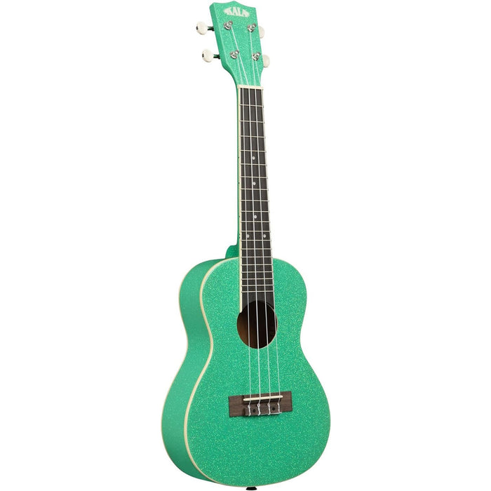 Kala Galaxy Black Sparkle Concert Ukulele (KA-SPRK-BLACK)