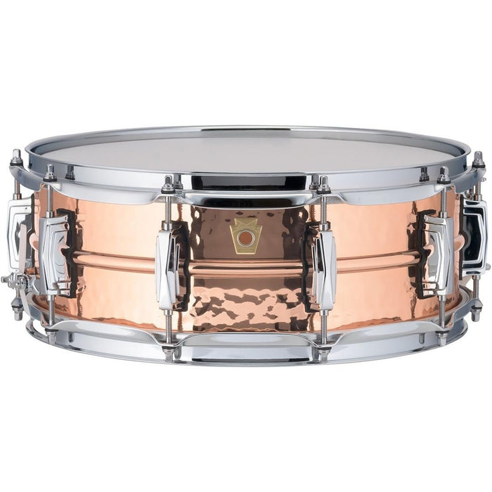 Ludwig Copper Phonic Hammered Snare Drum 14 x 5 in. Copper Finish with Imperial Lugs