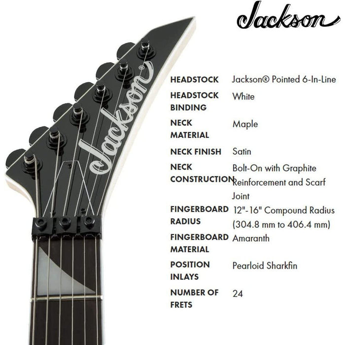 Jackson JS Series Rhoads JS32, Amaranth Fingerboard, Ivory Electric Guitar