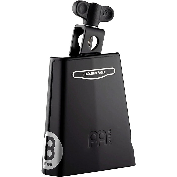 Meinl Percussion HCO4BK Headliner Series Mountable 5-Inch Cowbell, Black Powder Coated Steel