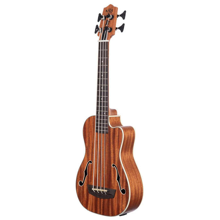 Kala 4-String Ukulele, Natural, Ubass (UBASS-JYMN-FS)