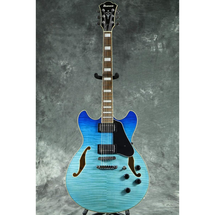 Ibanez AS73FM Artcore Azure Blue Gradation Semi-Hollow Body