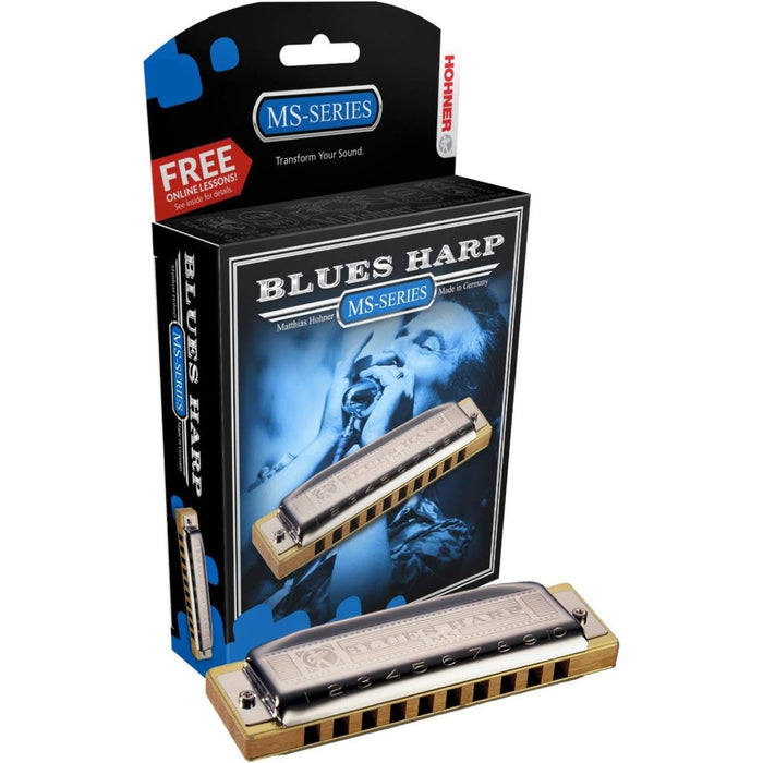 Hohner Blues Harp Harmonica - Key of G (532BX-G)