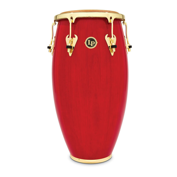 Latin Percussion LP Matador 11-3/4" Wood Conga - Red/Gold Tone (M752S-RW)