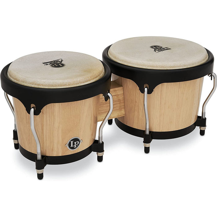 LP ASPIRE Series Wood Bongos Natural LPA601-AW