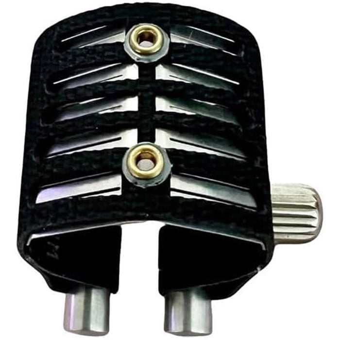 Rovner Ligature & Plastic Cap for Alto Standard Saxophone - LGX Ligature for Hard Rubber Mouthpiece (LGX-1RL)