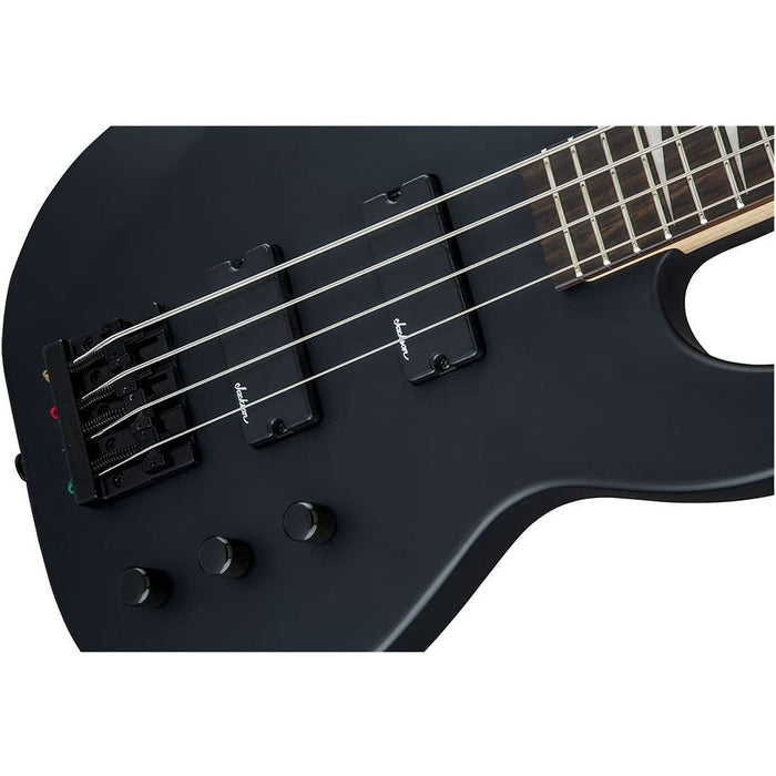 Jackson JS Series Concert Bass JS2, Satin Black, Amaranth Fingerboard