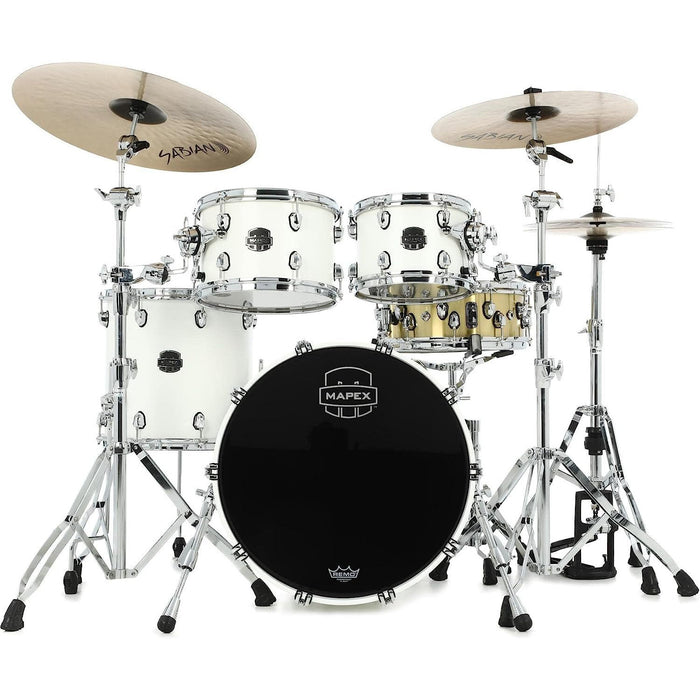 Mapex Saturn 4-piece Fusion Shell Pack - Satin White