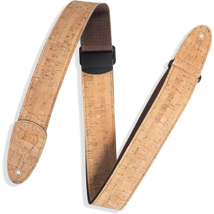 Levy's 2" Cork Guitar Strap - Natural (MX8-NAT)