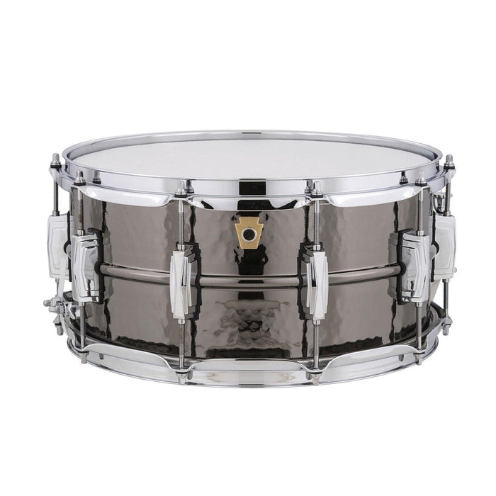 Ludwig Black Beauty Snare Drum w/Hammered Shell (LB416K)