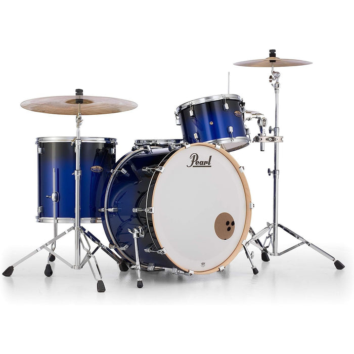 Pearl Decade Maple DMP943XP/C 3-piece Shell Pack - Gloss Kobalt Fade Lacquer