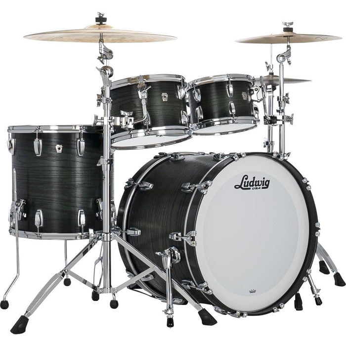 Ludwig Classic Oak Studio 22 4-piece Shell Pack - Green Burst