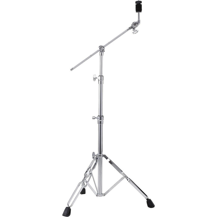 Pearl BC830 Double-Braced Cymbal Boom Stand, Medium Weight Boom Stand with Gearless UniLock Cymbal Tilter, Three-Tier Height Adjustment, and Sturdy Double-Braced legs.