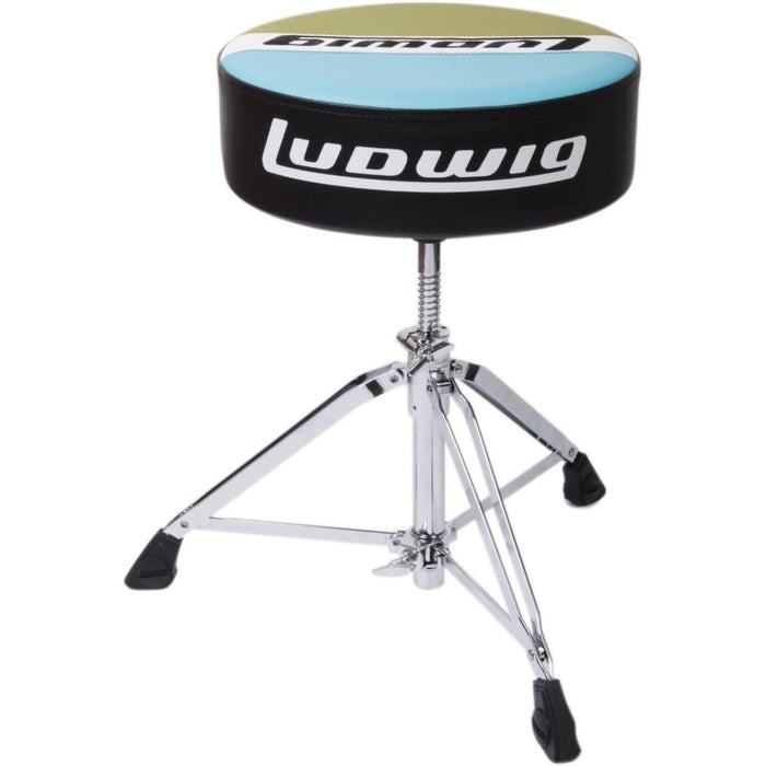 Ludwig Atlas Classic Throne - Round, Blue Olive