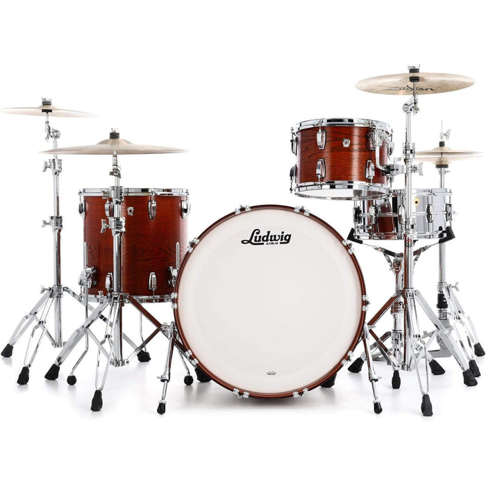 Ludwig Classic Oak Pro Beat 24 Shell Pack - Tennessee Whiskey