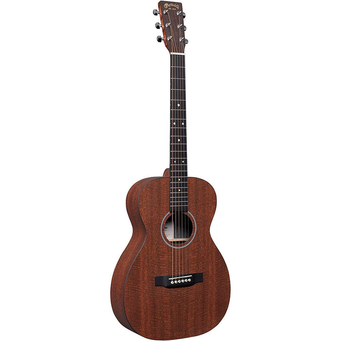 Martin Guitar X Series 0-X1E Acoustic-Electric Guitar with Gig Bag, Mahogany Pattern High-Pressure Laminate, 0-14 Fret, Performing Artist Neck Shape