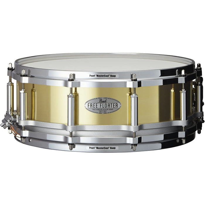 Pearl 14x5" Free Floater Snare Drum - Brass (FTBR1450)