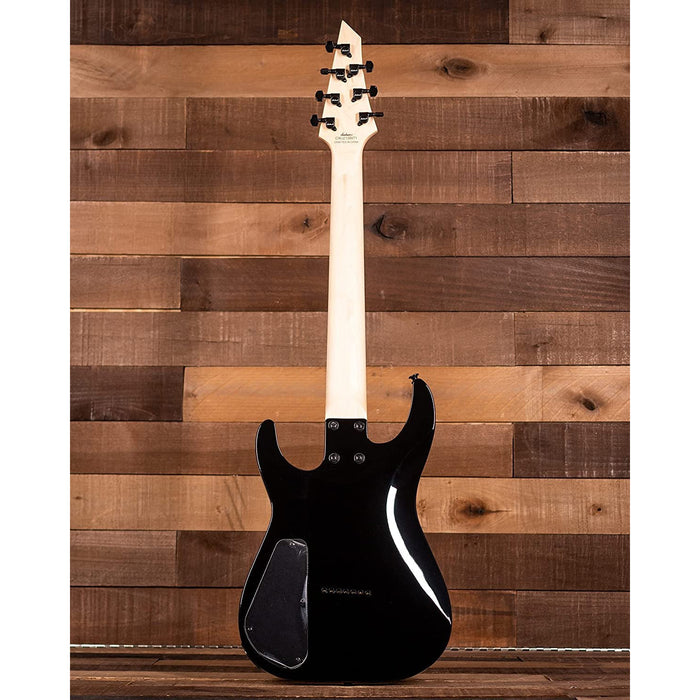 Jackson JS Series Dinky Arch Top 7-String JS22Q-7 DKA HT, Amaranth Fingerboard, Poplar Body, and Bolt-on Maple Neck Electric Guitar (Right-Handed, Transparent Black Burst)