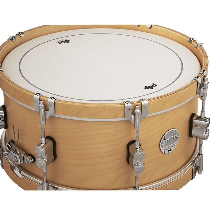 Pacific Drums & Percussion Add-Ons PDP Concept Classic, 6.5x14, Natural Hoops Snare Drum (PDCC6514SSNN)