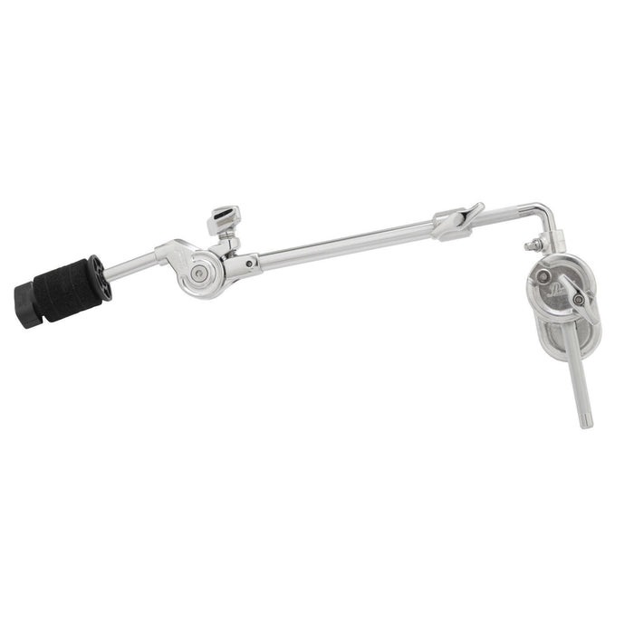 Pearl CHB75CA Classic No-Drill Bass Drum Cymbal Holder with Finish-Saving Hoop Clamp and UniLock Gearless Cymbal Tilter.