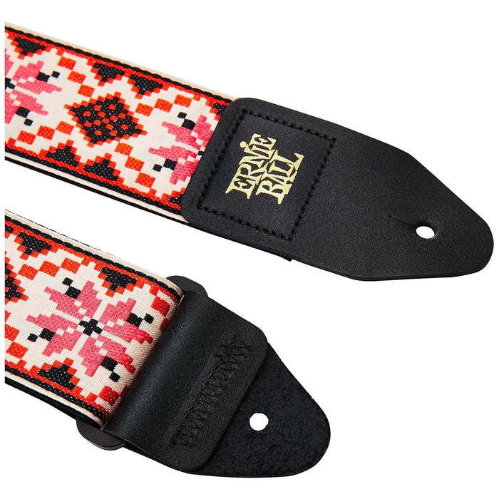 Ernie Ball Cinnamon Needlepoint Jacquard Strap