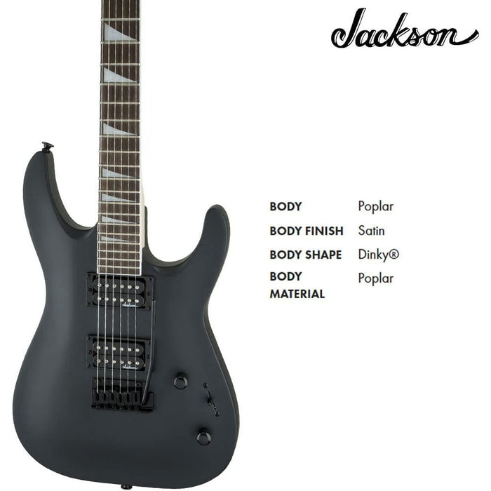 Jackson JS Series Dinky Arch Top JS22 Satin Black