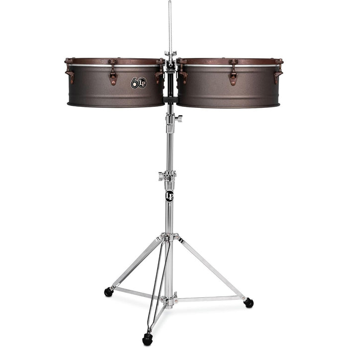 LP LP60 60th Anniversary 14 and 15", Antique Rustic Bronze Hardware Timbale Set (LP1415-60)