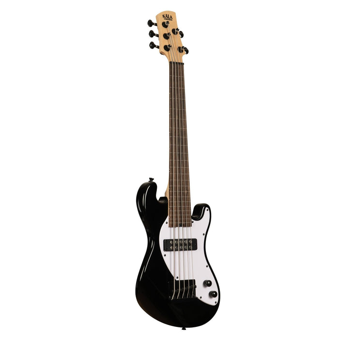 Solid Body 5-String Black Fretless U-BASS