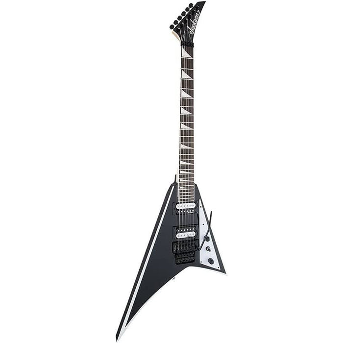 Jackson JS Series Rhoads JS32, Amaranth Fingerboard, Black with White Bevels Electric Guitar