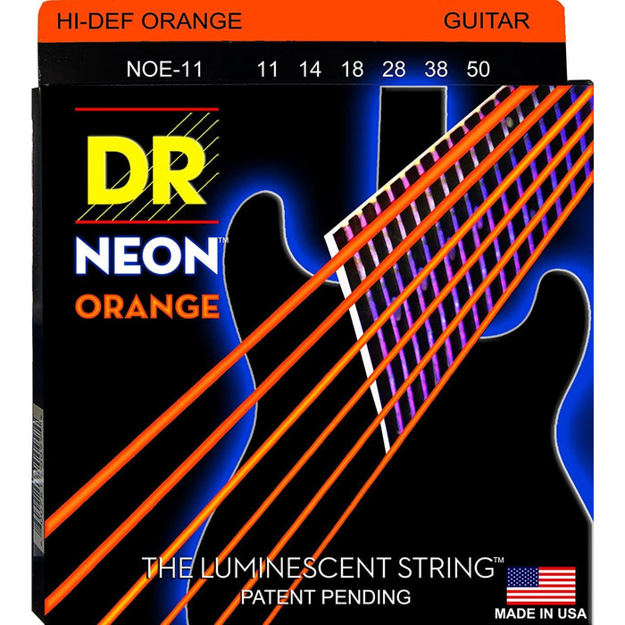 DR Strings HI-DEF NEON Electric Guitar Strings (NOE-11)