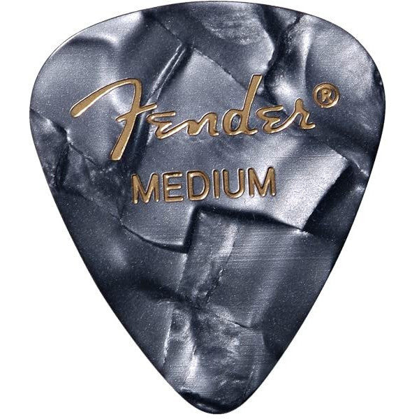 Fender Premium Celluloid 351 Shape Picks Black - Parent