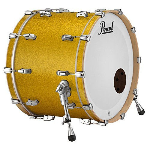 Pearl Music City Custom Reference Pure 22"x20" Bass Drum w/BB3 Mount, Vintage Gold Sparkle (RFP2220BB/C423)