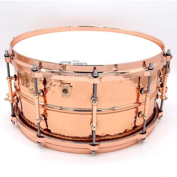 Ludwig Hammered Copperphonic 6.5x14" - Copper Hardware (LC662KTC)