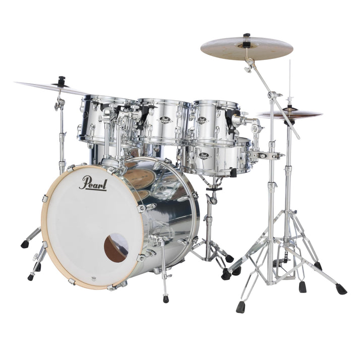 Pearl Export 8"x7" Add-On Tom Pack - Mirror Chrome (EXX8P/C49)