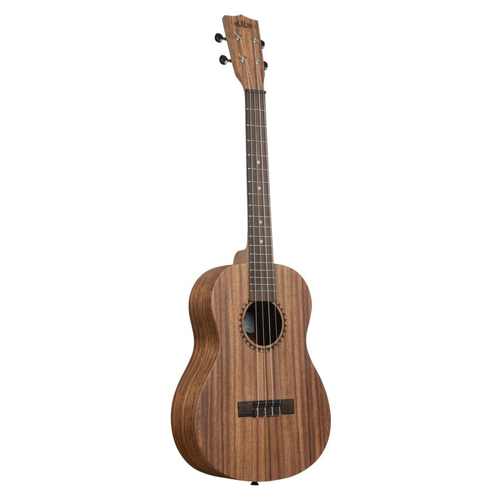 Kala Brand Music Co. Teak Collection, 4-String Ukulele, Natural, Baritone (KA B)