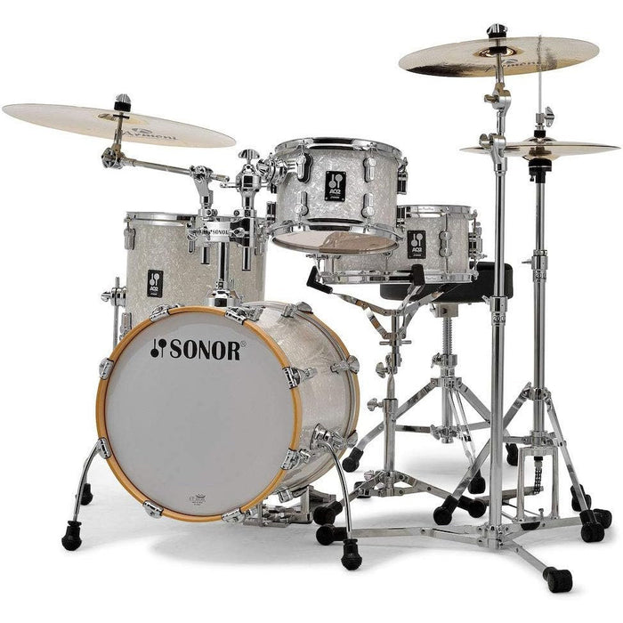 Sonor AQ2 Martini 4-piece Shell Pack w/Snare - White Marine Pearl