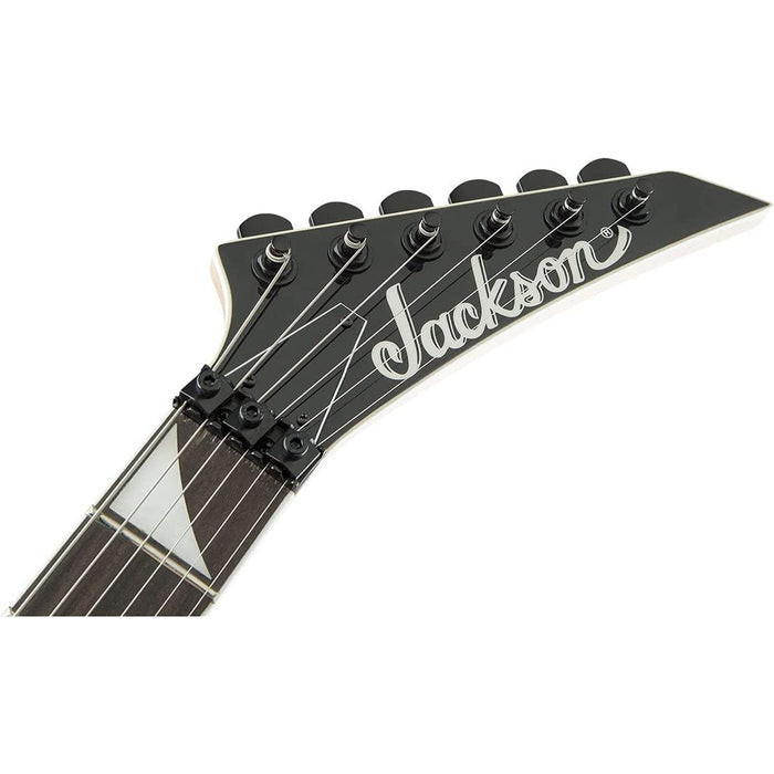 Jackson JS Series Rhoads JS32, Amaranth Fingerboard, Black with White Bevels Electric Guitar