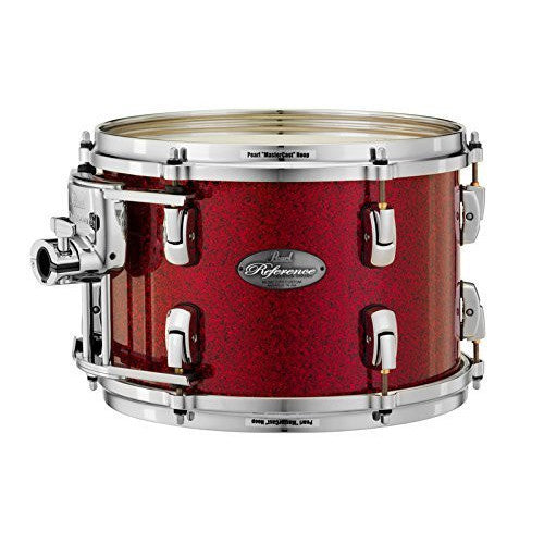 Pearl Music City Custom 14"x10" Reference Tom RF1410T/C407 RED GLASS Drum