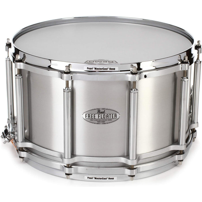 Pearl Free Floating 14"x8" Seamless Aluminum Snare Drum (FTAL1480)
