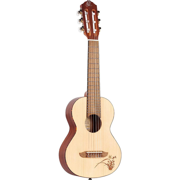 Ortega Guitars 6 String Bonfire Series Guitarlele, Right-Handed, Acoustic, (RGL5)