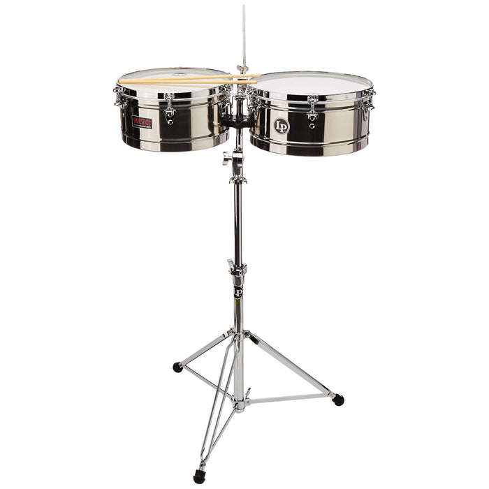 Latin Percussion LP1314-S Timbal Stainless Steel