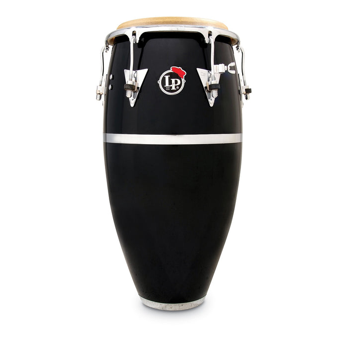 Latin Percussion LP Patato Model 11-3/4" Fiberglass Conga Black/Chrome