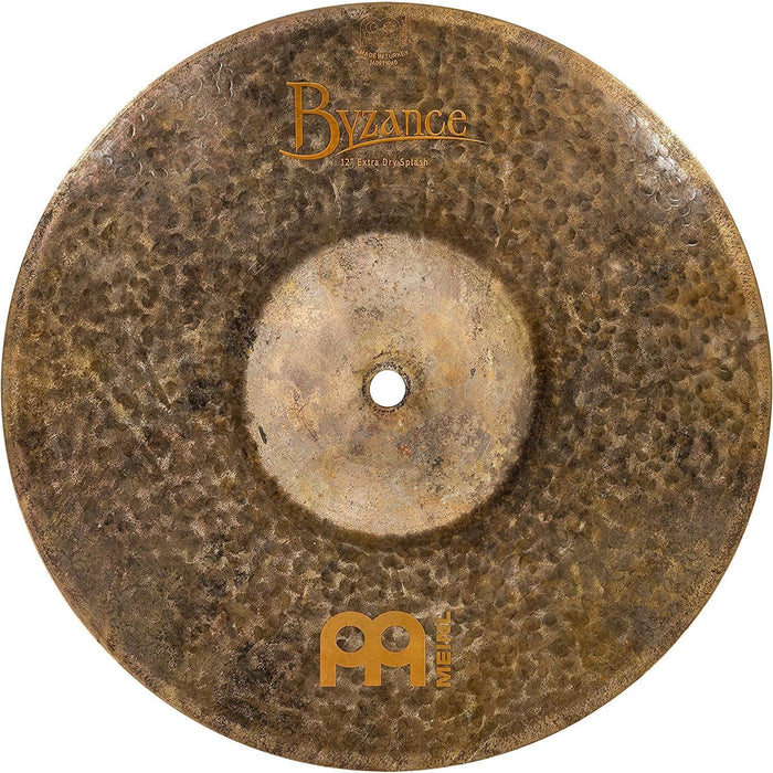 Meinl Cymbals Byzance 12" Extra Dry Splash — Made in Turkey — Hand Hammered B20 Bronze, 2-Year Warranty, B12EDS, inch