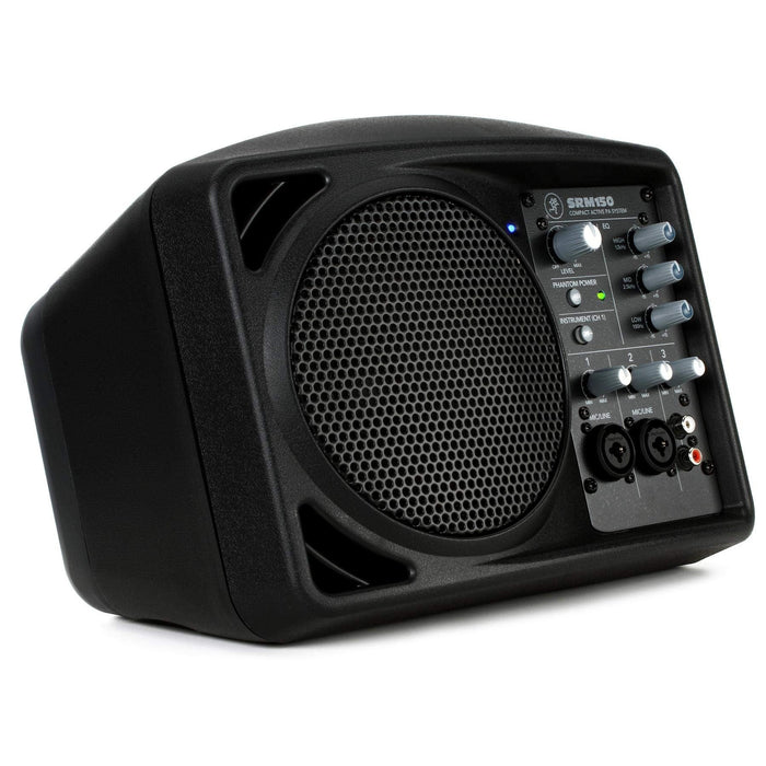 Mackie 5.25-Inch Compact Active PA System, Black (SRM150-U)