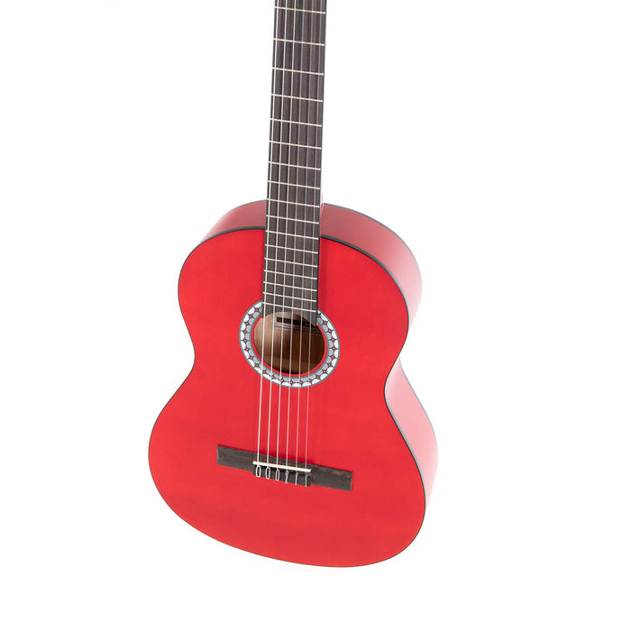 GEWA Basic Classical Guitar 3/4, Transparent Red (PS510143)